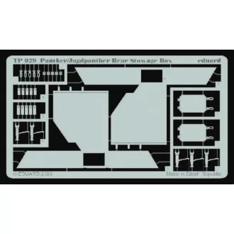 Eduard Panther/Jagdpanther Rear Stowage Box fotómaratás