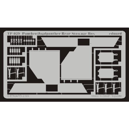 Eduard Panther/ Jagdpanther rear stowage box