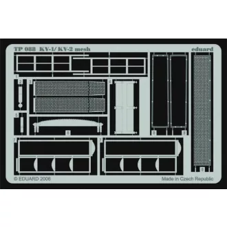   Eduard KV-1/KV-2 mesh early für Trumpeter Bausatz fotómaratás