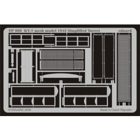 Eduard KV-1 mesh model 1942 Simplified turret (Trumpeter)
