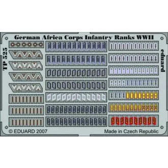 Eduard German Africa Corps Infantry Ranks WWII fotómaratás