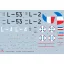 Exotic Decals Royal Emils - Me 109 in Yugoslav service matrica készlet