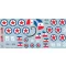 Exotic Decals Protectors of the Republic ME 109G in Yugoslav Service matrica készlet