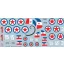 Exotic Decals Protectors of the Republic ME 109G in Yugoslav Service matrica készlet