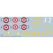 Exotic Decals Italian Cobras #1 Bell P-39 In Regia Aeronautica - Part 1 matrica készlet