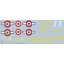 Exotic Decals Italian Cobras #1 Bell P-39 In Regia Aeronautica - Part 1 matrica készlet