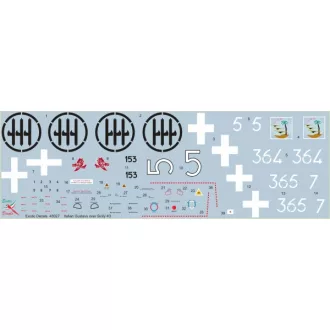   Exotic Decals Italian Gustavs over Sicily #3 - Bf-109 G in Regia Aeronautica (Part 3) matrica készlet