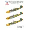 Exotic Decals Romanian Emils No.2 - Messerschmitt Bf-109 E in Romanian Service Part 2 matrica készlet