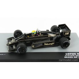   EDICOLA LOTUS F1 98T TEAM JOHN PLAYER SPECIAL N 12 BRAZIL GP 1986 AYRTON SENNA