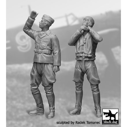 Black Dog German Luftwaffe pilots set N°2 1940 - 45