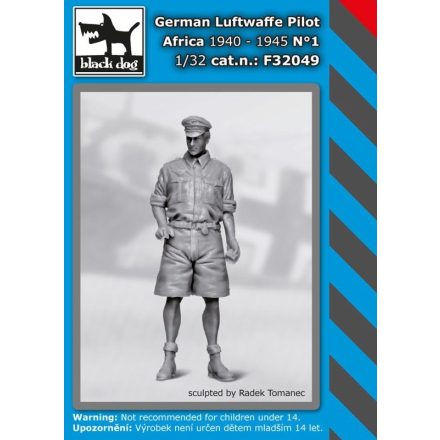 Black Dog German Luftwaffe Pilot Africa 1940-1945 N°1