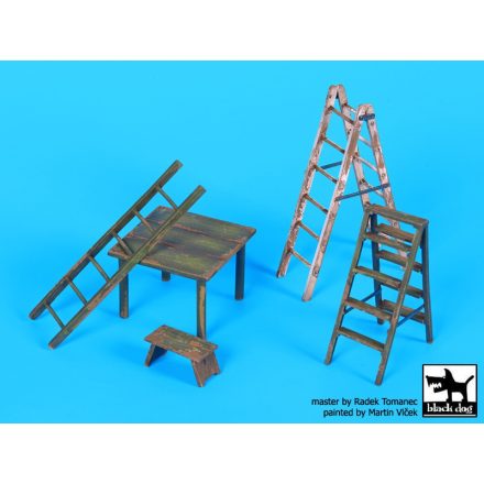 Black Dog Ladders and table