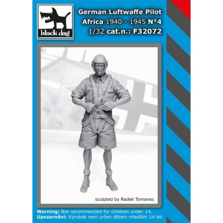 Black Dog German Lufttwafe pilot Africa N°4