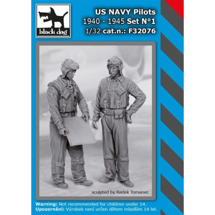 Black Dog US NAVY pilots 1940-45 set N°1