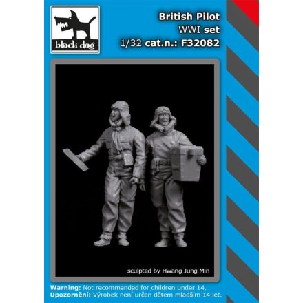 Black Dog British pilot WWI set