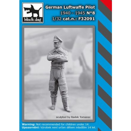 Black Dog WWII German Luftwaffe pilot N°8 1940-45