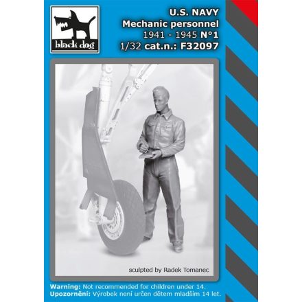 Black Dog US NAVY mechanic personnel 1941-45 N°1