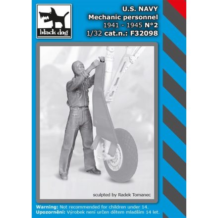 Black Dog US NAVY mechanic personnel 1941-45 N°2