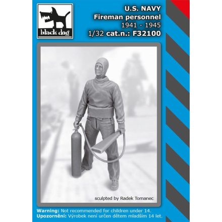 Black Dog U.S. NAVY Fireman personnel 1941-1945