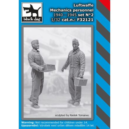 Black Dog Luftwaffe mechanic personnel set N°2