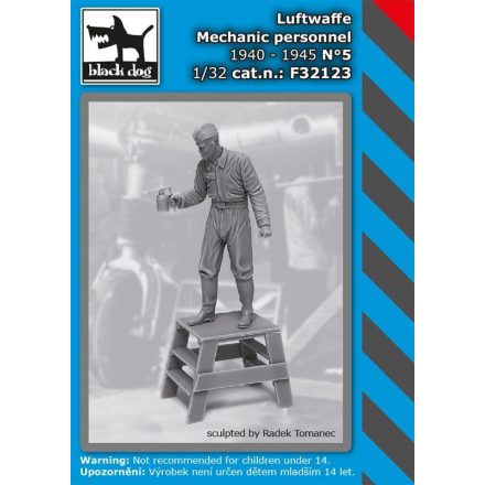 Black Dog Luftwaffe Mechanic personnel 1940-45 N°5