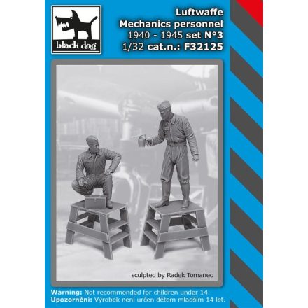 Black Dog Luftwaffe Mechanics personnel 1940-45 set N°3