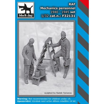 Black Dog RAF mechanics personnel 1940-45 set