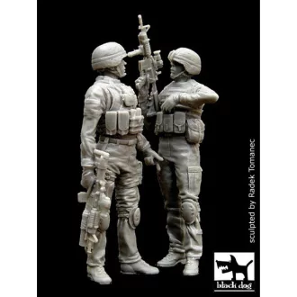 Black Dog US soldiers in Iraq set – figurakészlet