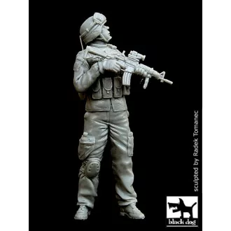 Black Dog US soldier patrol in Iraq – figurakészlet