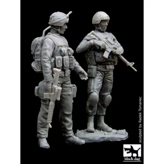   Black Dog Canadian soldier team in Afganistan – figurakészlet