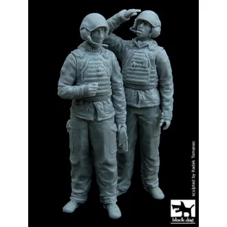   Black Dog British army tank crew in Afghanistan – figurakészlet