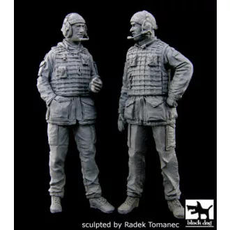   Black Dog German army tank crew in Afghaistan – figurakészlet