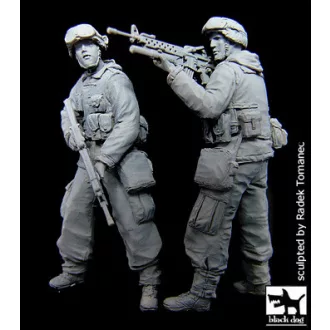  Black Dog Us soldiers team op.Freedom in Iraq – figurakészlet