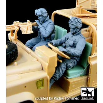 Black Dog US drver and gunner Afghanistan – figurakészlet