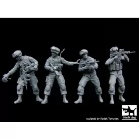 Black Dog US soldiers special group team big set