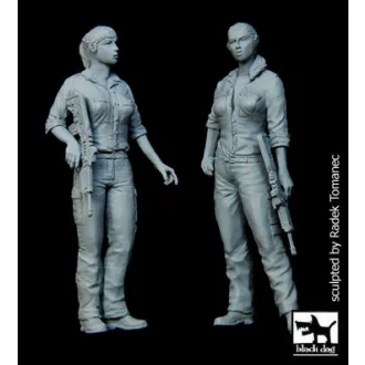 Black Dog Israeli woman soldiers set – figurakészlet