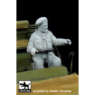 Black Dog British paratrooper driver – figurakészlet