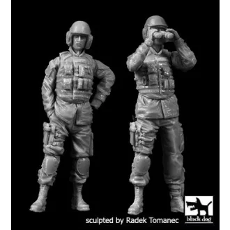 Black Dog US modern tank crew set – figurakészlet