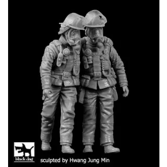 Black Dog Firemen set No.3 – figurakészlet