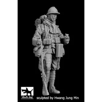 Black Dog French soldier WWI No.2 – figurakészlet