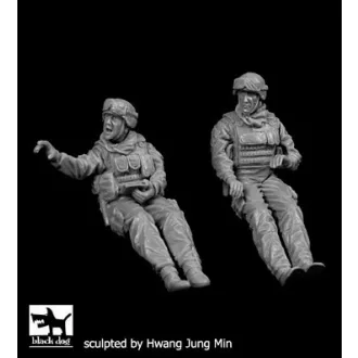 Black Dog Delta Force FAV crew – figurakészlet