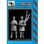 Black Dog Scottish piper + officer WWI – figurakészlet