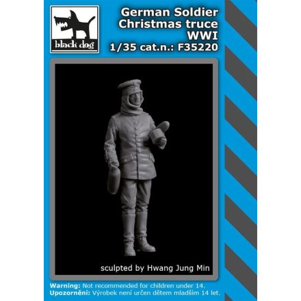 Black Dog German soldier Christmas truce WWI