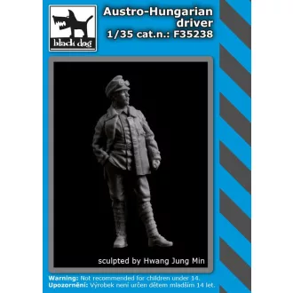 Black Dog Austro - Hungarian driver – figurakészlet