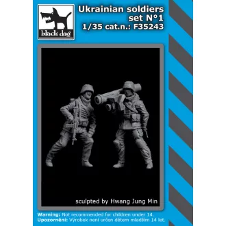 Black Dog Ukrainian soldiers set N1 – figurakészlet
