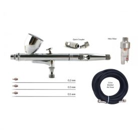 Fine Art 180X (0,2-0,3-0,5mm) festékszóró szett