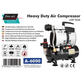 Fine Art A-6000 nagyteljesítményű kompresszor