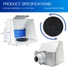 Fine Art FA670 levegőelszívós festőkabin