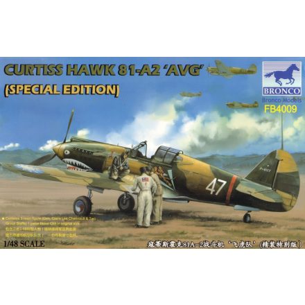 Bronco Curtiss Hawk 81-A2'AVG' (Special Edition) makett