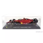 EDICOLA FERRARI F1-75 SCUDERIA FERRARI N 16 SEASON 2022 CHARLES LECLERC - WITH SHOWCASE